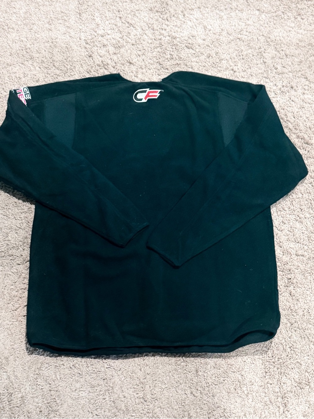Cage Fighter MMA Authentic Performance Shirt Men Medium Black Long Sleeve Sports - Picture 5 of 5